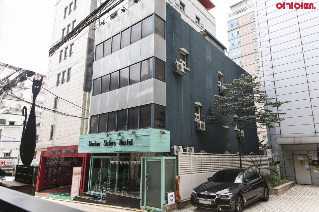 Sinchon Sisters Hostel Seoul Exterior foto